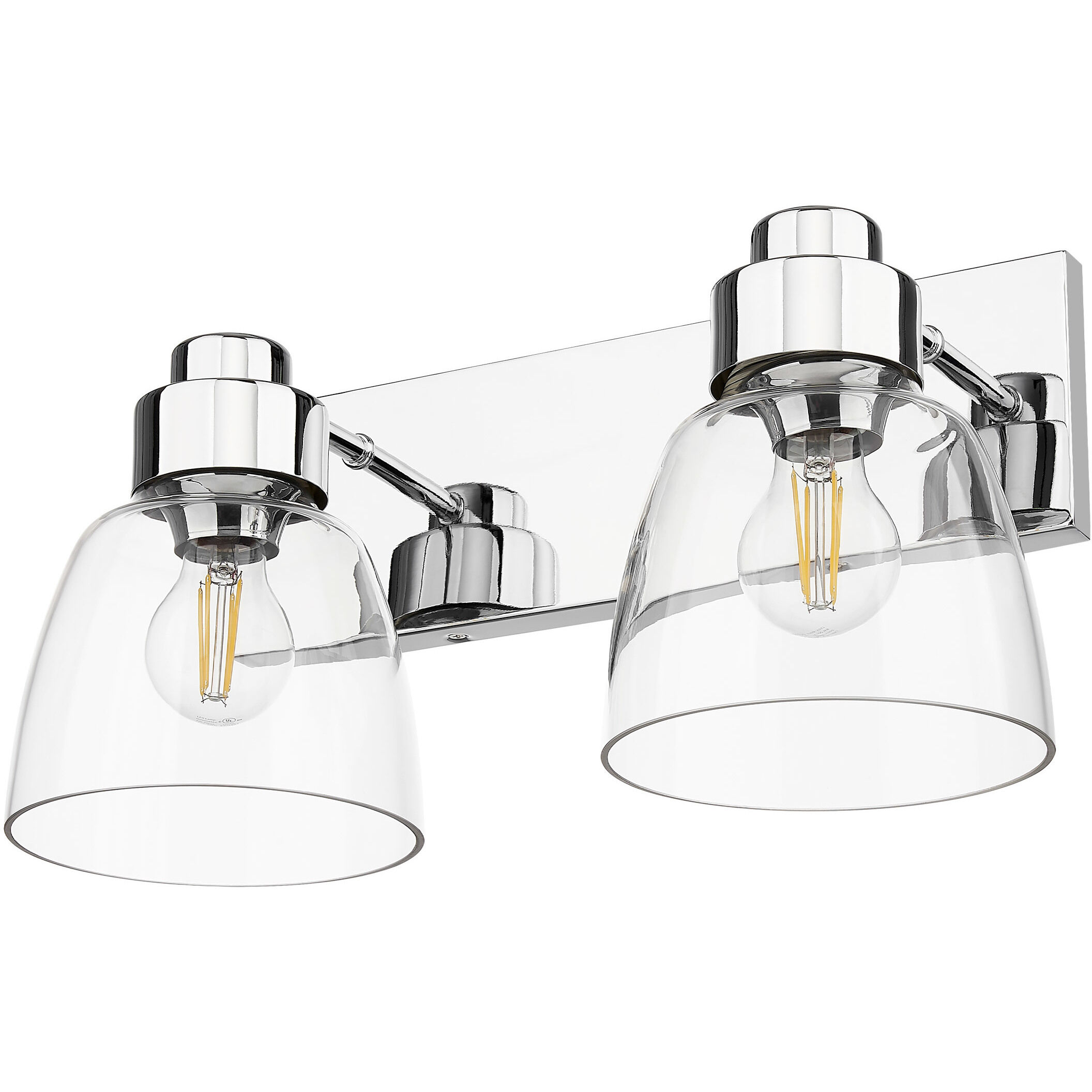 Remy Vanity Wall Light in Chrome