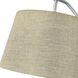Ryleigh Articulating Wall Sconce Wall Light in Pewter, Natural Sisal