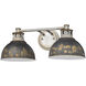 Kinsley Vanity Wall Light in Antique Ivory