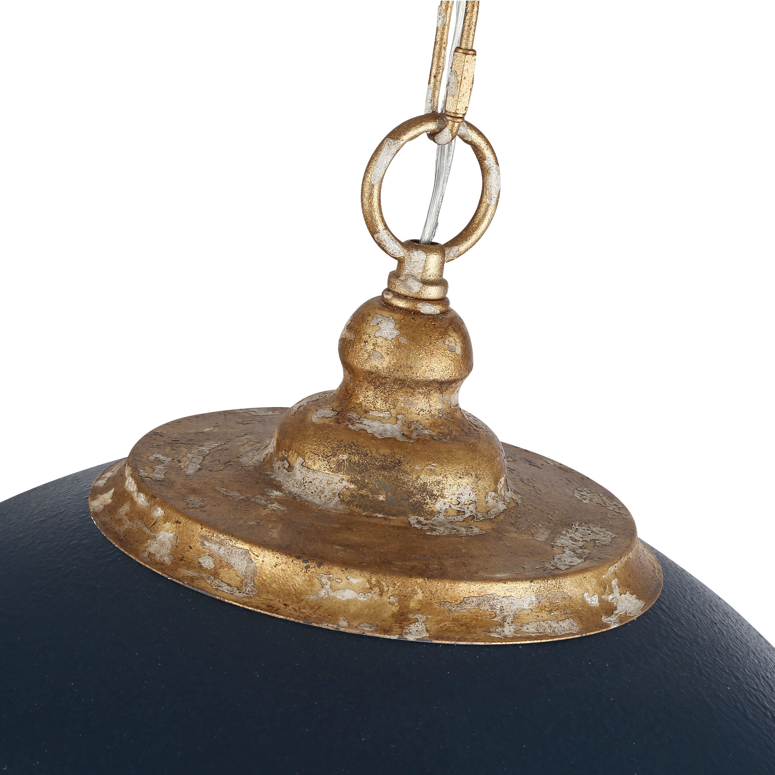 Alison Pendant Ceiling Light in Antique Matte Navy