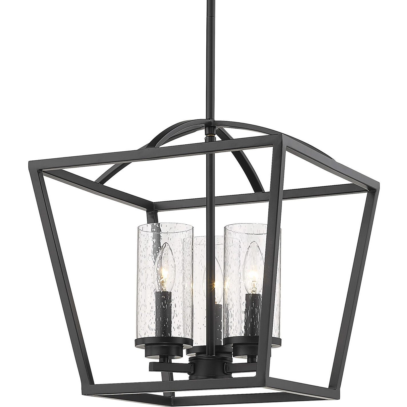 Mercer Pendant Ceiling Light in Matte Black