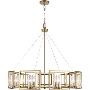 Marco 8 Light 35.38 inch Brushed Champagne Bronze Chandelier Ceiling Light