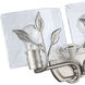 Calla 3 Light 21.75 inch Peruvian Silver Vanity Light Wall Light