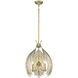 Cay Pendant Ceiling Light in Vintage Fired Gold