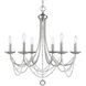 Mirabella 6 Light 25 inch Pewter Chandelier Ceiling Light