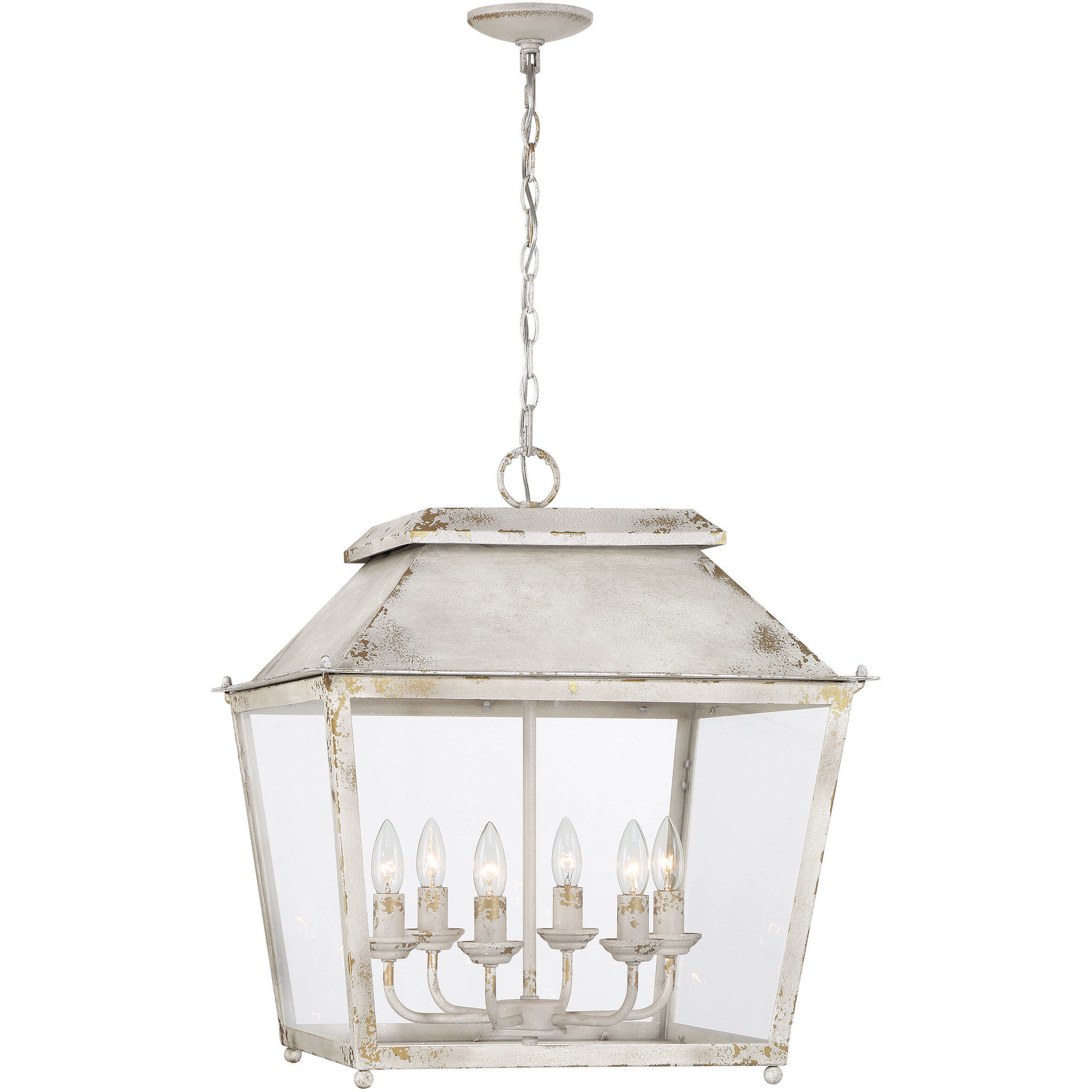Abingdon Pendant Ceiling Light in Antique Ivory