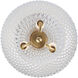 Adeline 3 Light 11.13 inch Modern Brushed Gold Pendant Ceiling Light