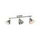 Duncan 3 Light 35 inch Pewter Semi-flush Ceiling Light, Track Light
