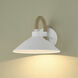 Journey 1 Light 12 inch Natural White Wall Sconce Wall Light