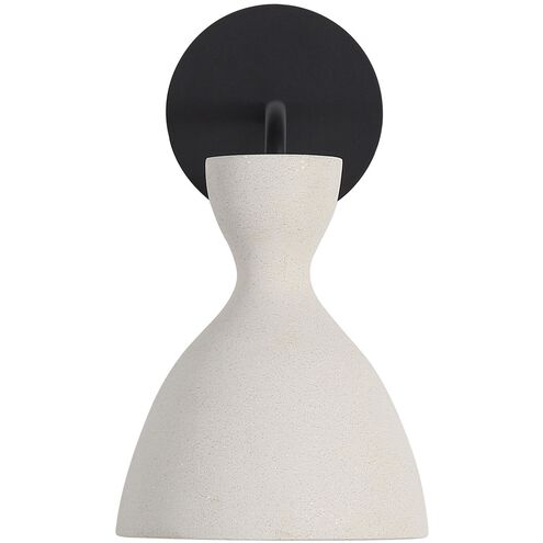 Aethera LED 8.63 inch White Sandstone Cement Outdoor Wall Sconce