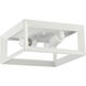 Smyth 2 Light 11.5 inch Natural White Flush Mount Ceiling Light