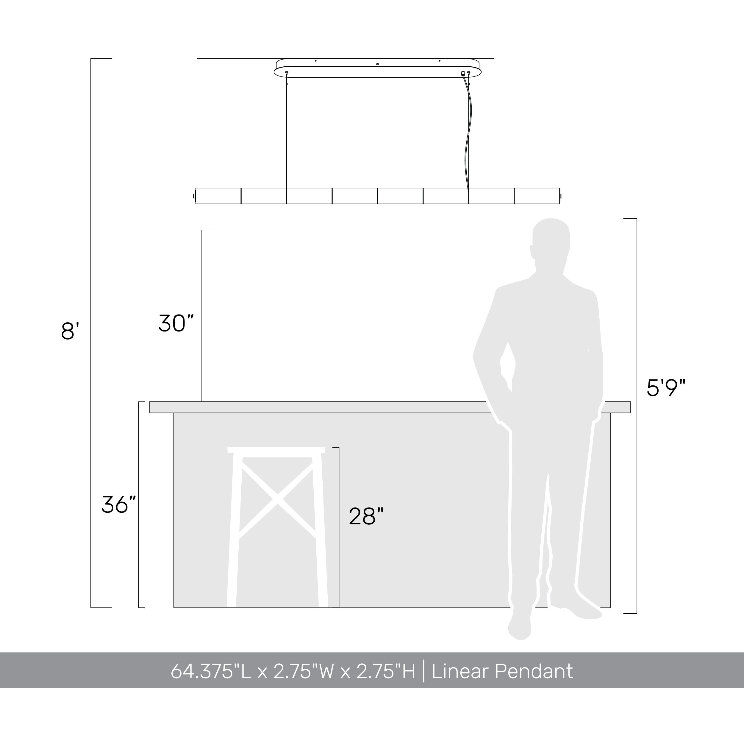 Crystallo Island Light Ceiling Light