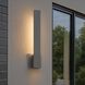 Enso LED 4.5 inch Smooth Gray Outdoor Wall in Smooth Grey