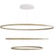 Veritas 70.88 inch 120.00 watt Sand Black Chandelier Ceiling Light, 3 Tier