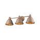 Bartlett 3 Light 24 inch Copper Patina Bath Vanity Wall Light