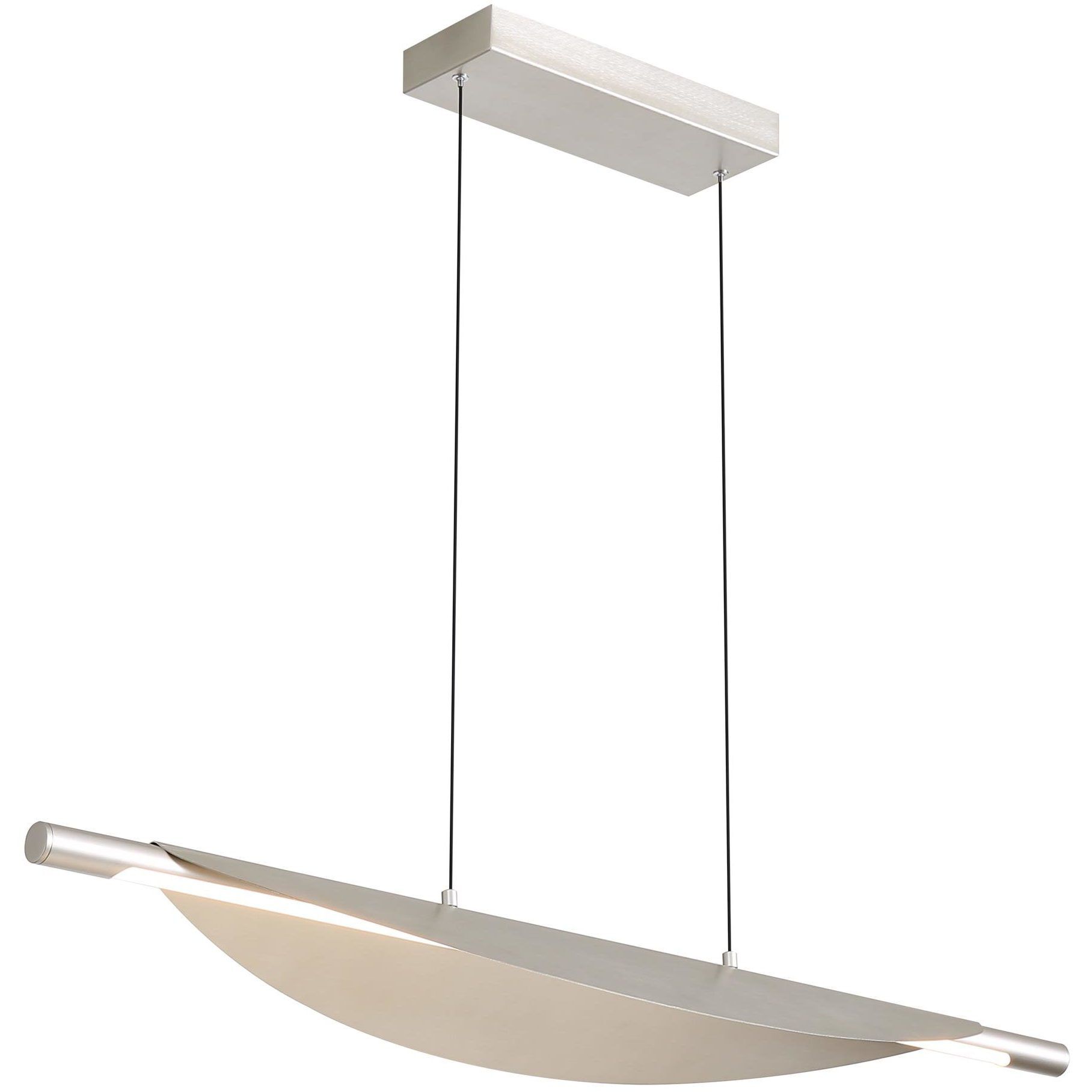 Yep Luma Island Light Ceiling Light in Sand Nickel