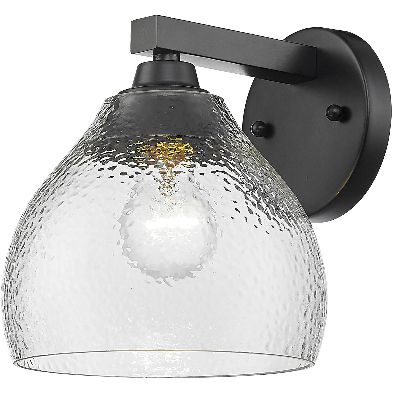 Ariella 1 Light 7.38 inch Matte Black Wall Sconce Wall Light