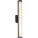 Rodara LED 24.38 inch Matte Black Outdoor Wall Sconce