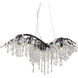 Autumn Twilight 6 Light 31 inch Black Iron Chandelier Ceiling Light, Large