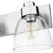 Remy 2 Light 16.88 inch Pewter Vanity Light Wall Light