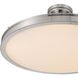Cameron 1 Light 30 inch Polished Nickel Semi-Flush Mount Ceiling Light