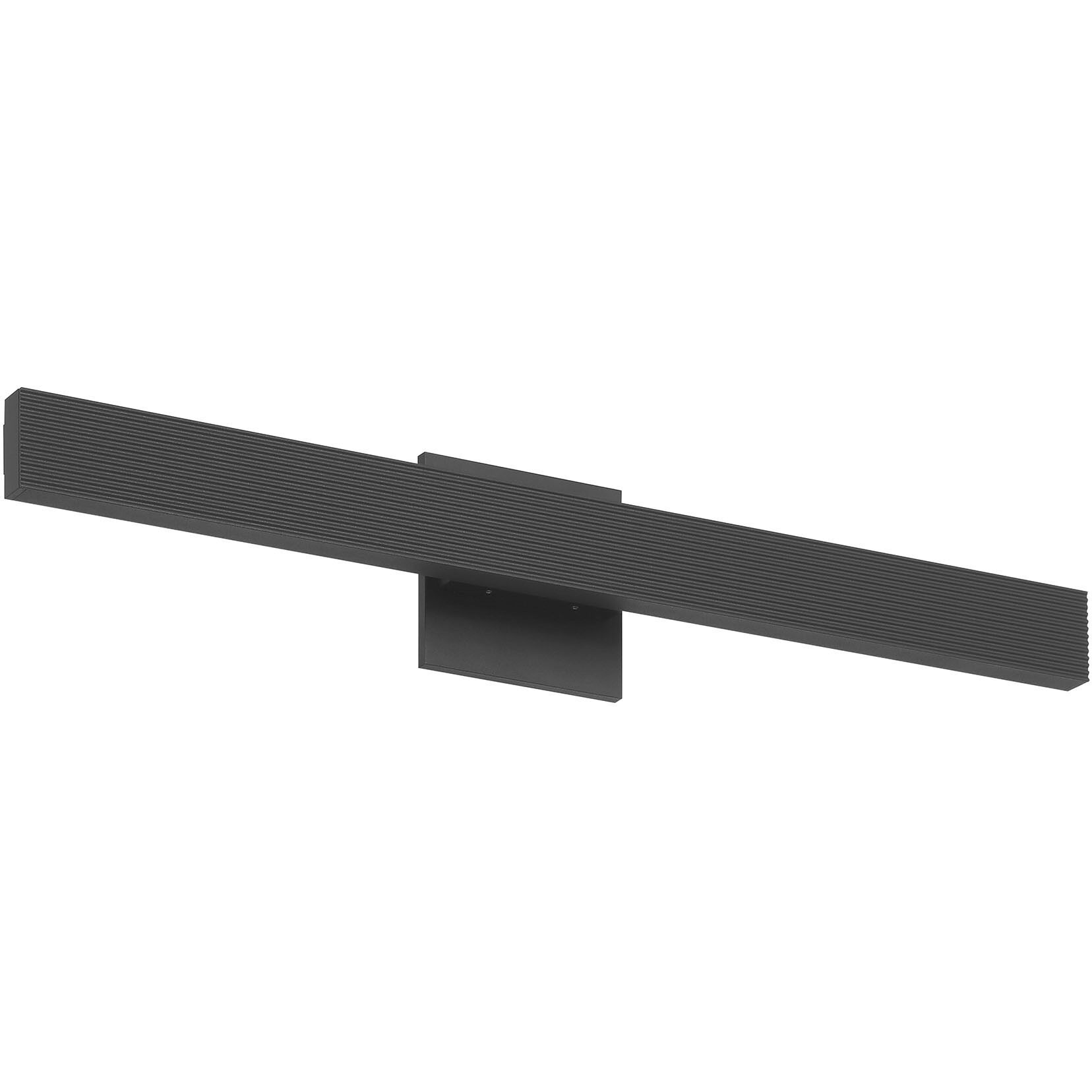 Enso LED 4.5 inch Textured Black Outdoor Wall