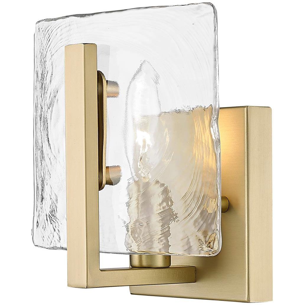 Aenon 1 Light 6.88 inch Brushed Champagne Brass Wall Sconce Wall Light