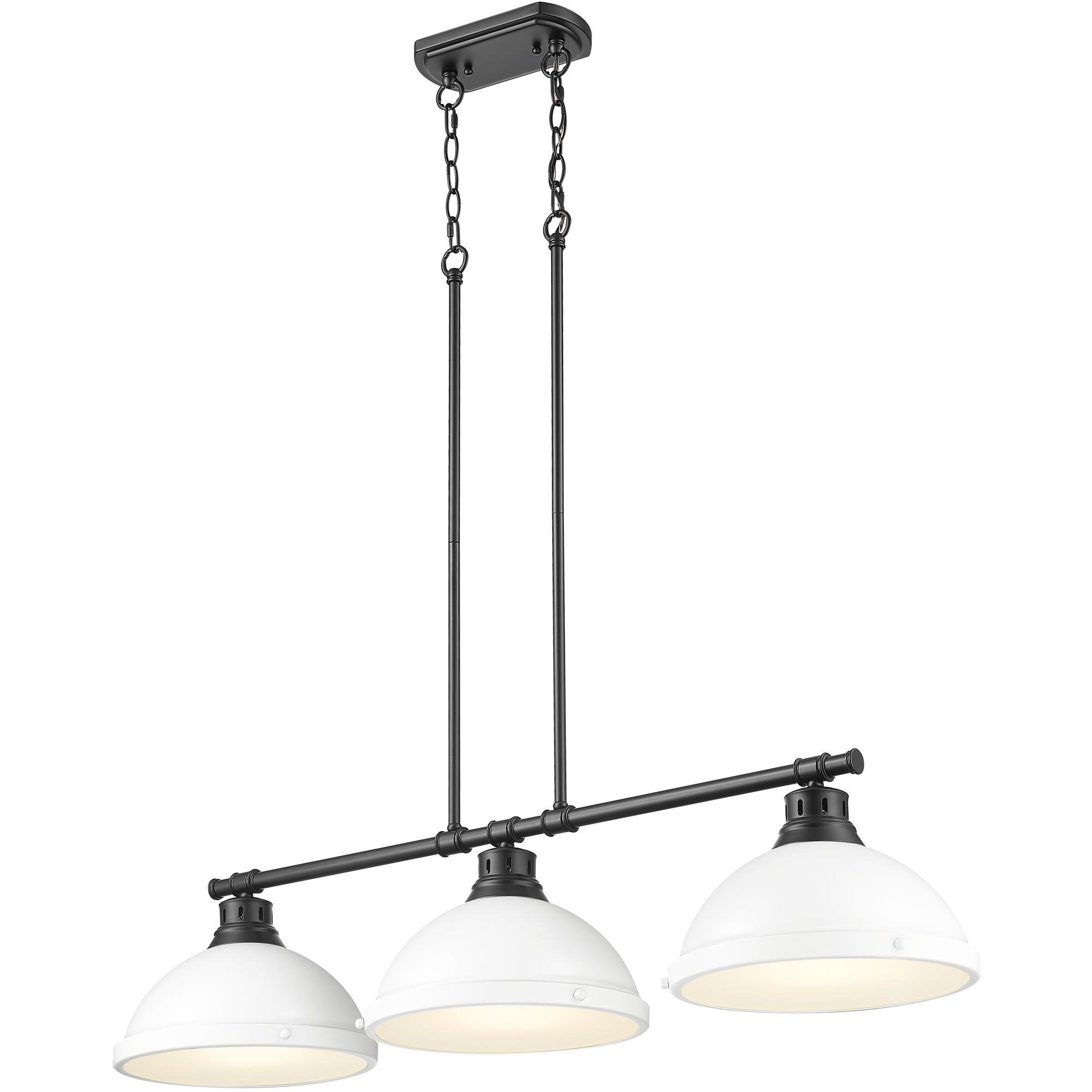Yep Duncan Island Light Ceiling Light in Matte Black, Matte White