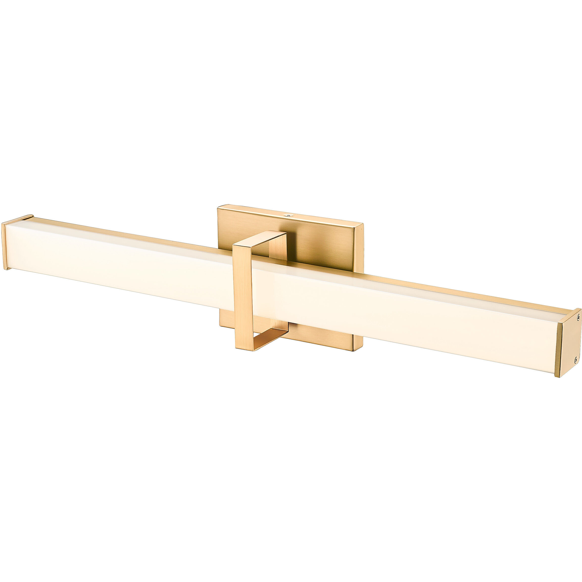 Elon Vanity Wall Light in Brushed Champagne Brass
