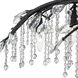 Autumn Twilight 6 Light 31 inch Black Iron Chandelier Ceiling Light, Large