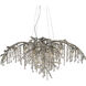 Autumn Twilight 40 inch 60.00 watt Mystic Gold Chandelier Ceiling Light, Large