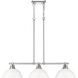 Yep Duncan Island Light Ceiling Light in Pewter, Matte White