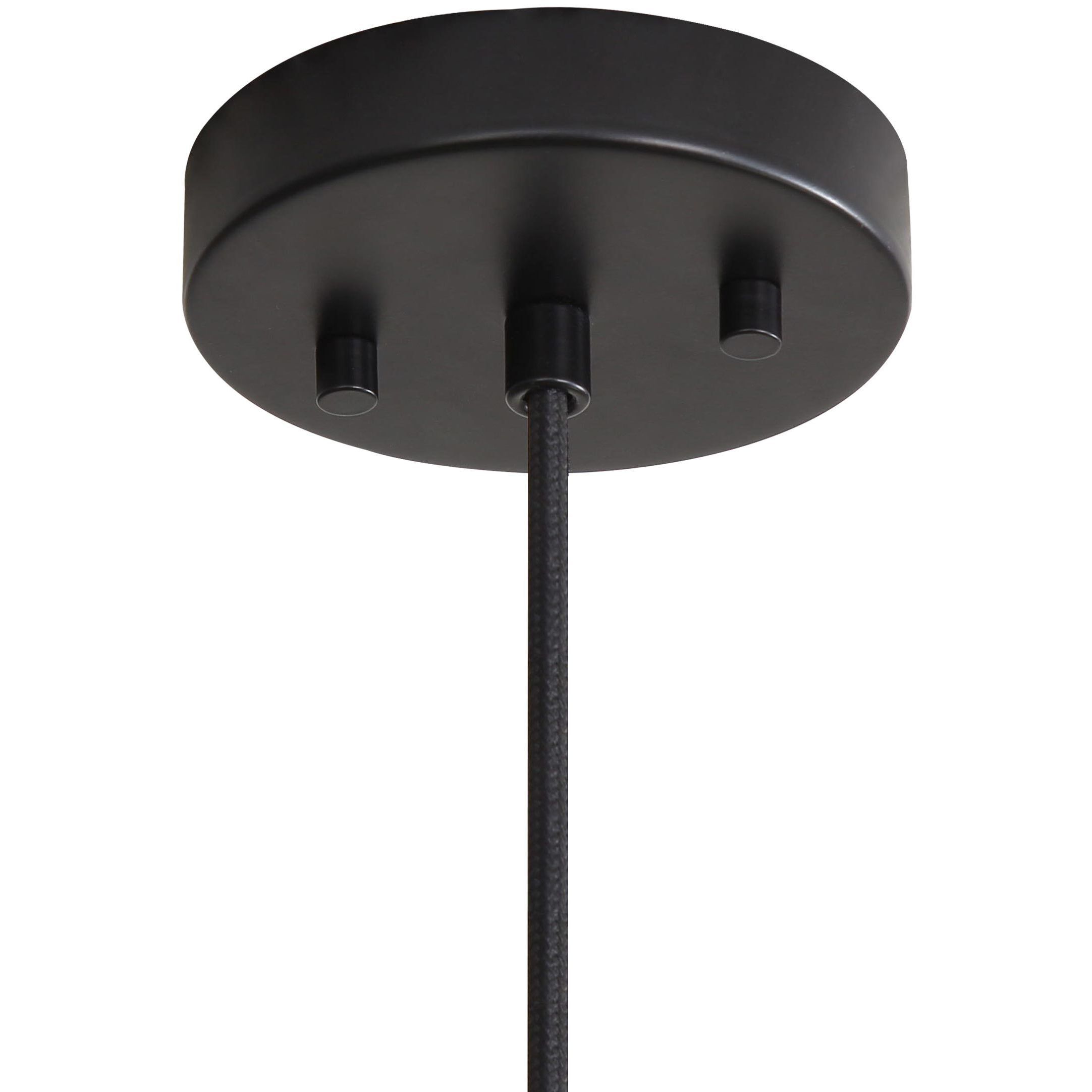 Conique Pendant Ceiling Light in Dark Walnut