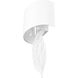 Cay 2 Light 9.5 inch Matte White Wall Sconce Wall Light