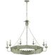 Finley 8 Light 42 inch Vintage Sage Chandelier Ceiling Light