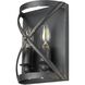 Alcott Wall Sconce Wall Light in Antique Black Iron