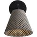 Clarus LED 6.25 inch Grey Cement Outdoor Wall Sconce