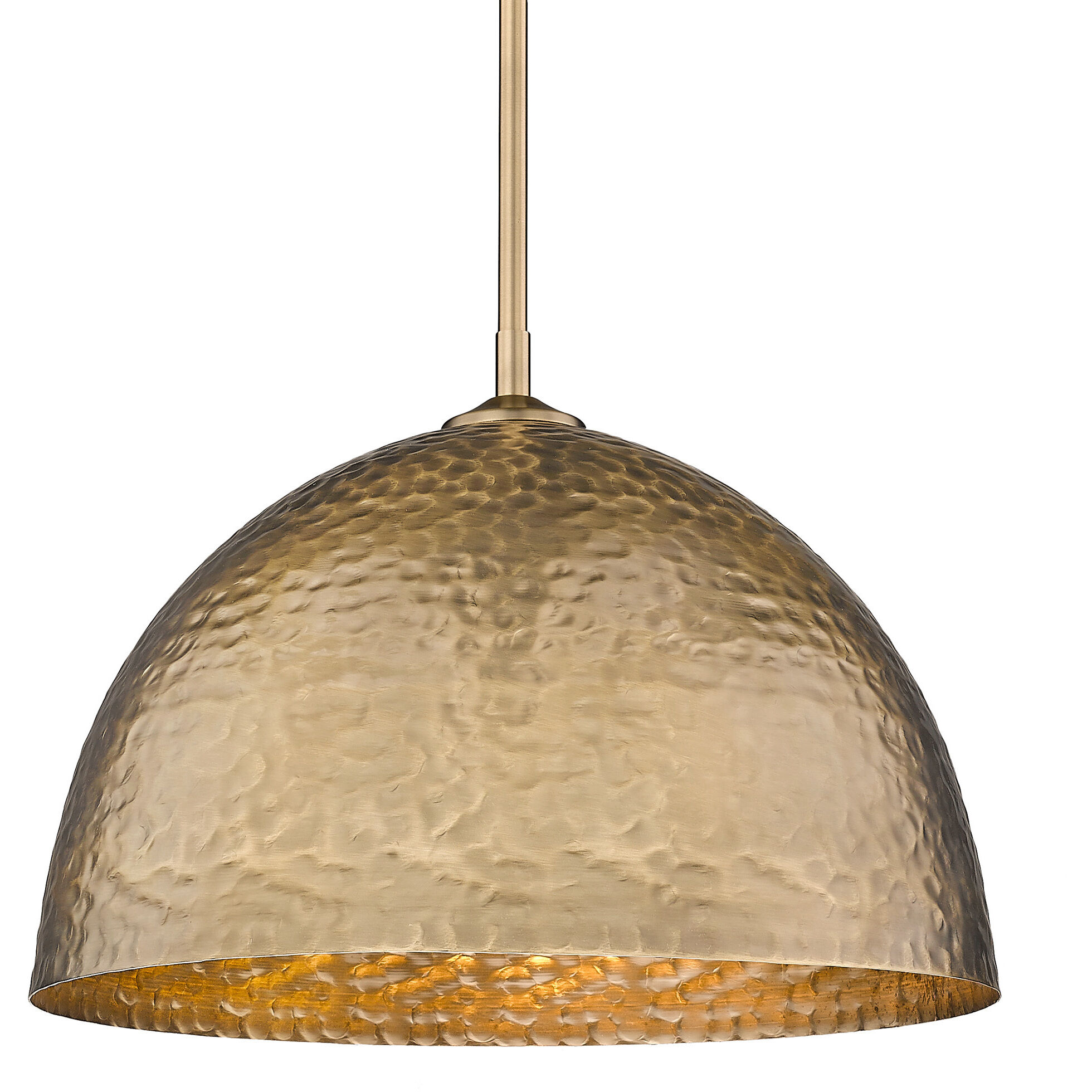 Shepard Pendant Ceiling Light in Modern Brass