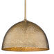 Shepard Pendant Ceiling Light in Modern Brass