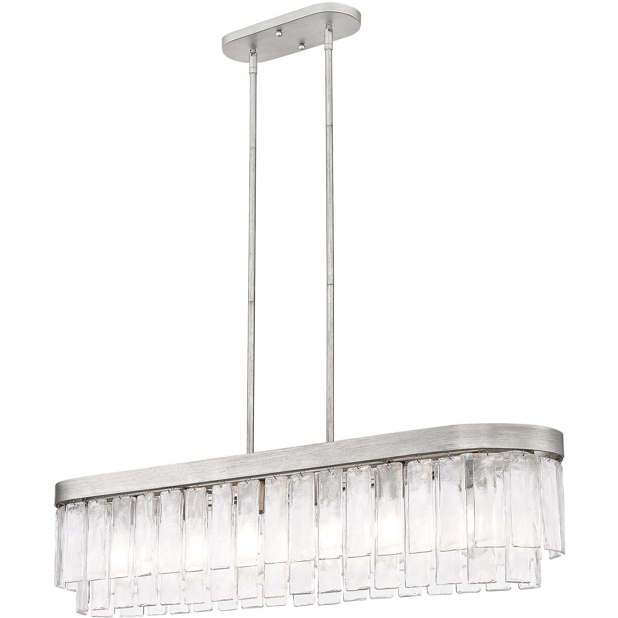 Ciara Island Light Ceiling Light in Peruvian Silver