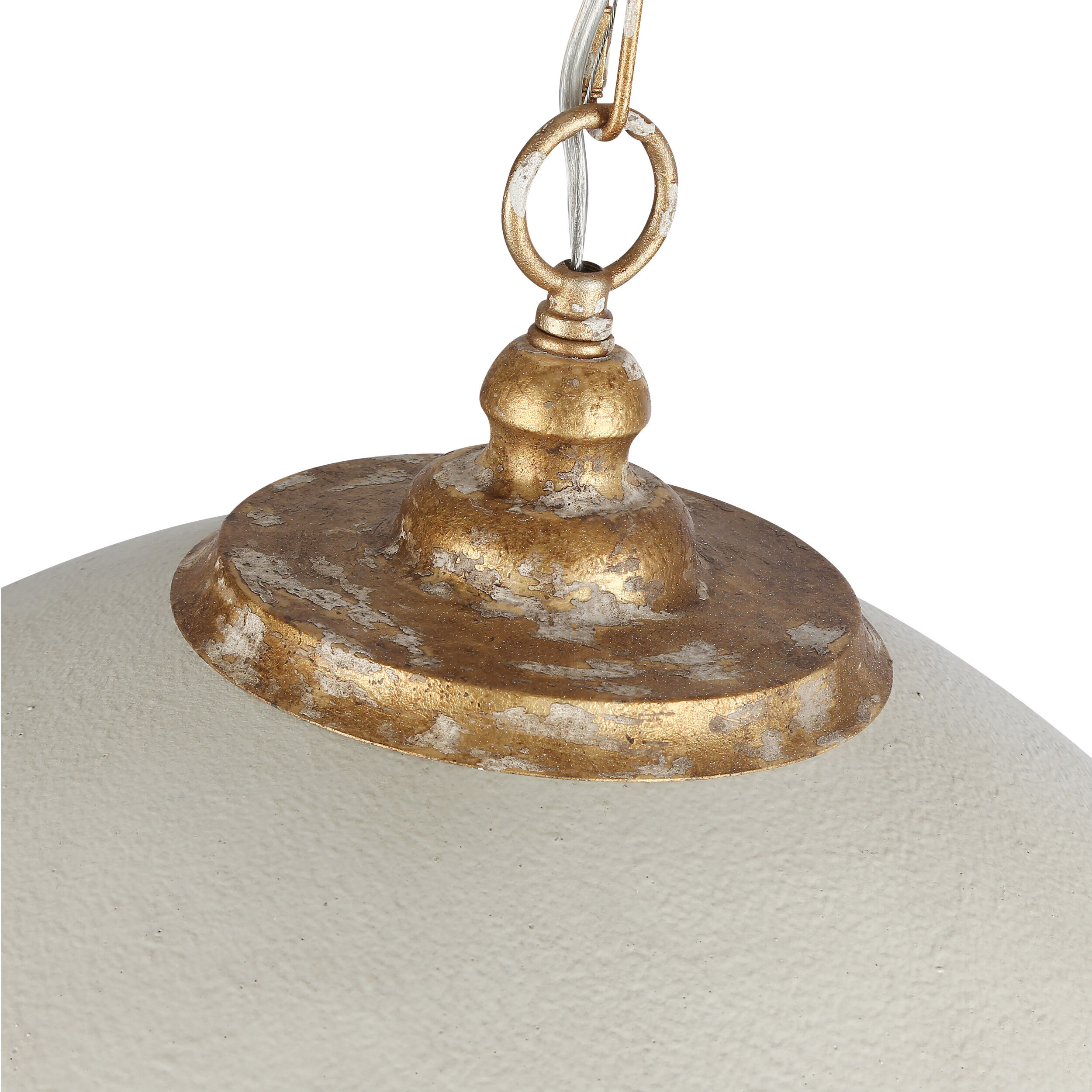 Alison Pendant Ceiling Light in Antique Ivory