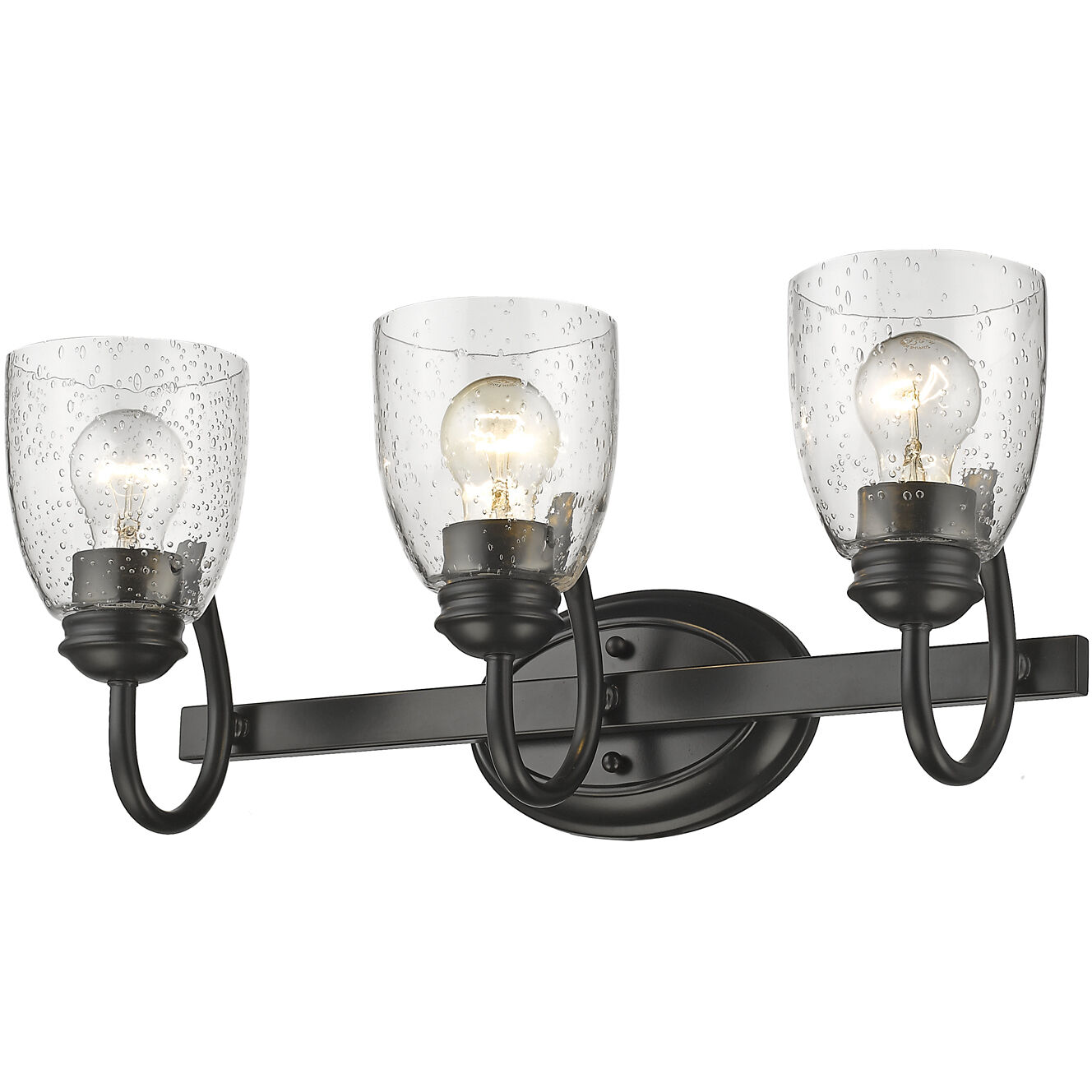 Parrish Vanity Wall Light in Pewter