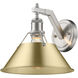 Orwell Wall Sconce Wall Light in Pewter, Brushed Champagne Bronze