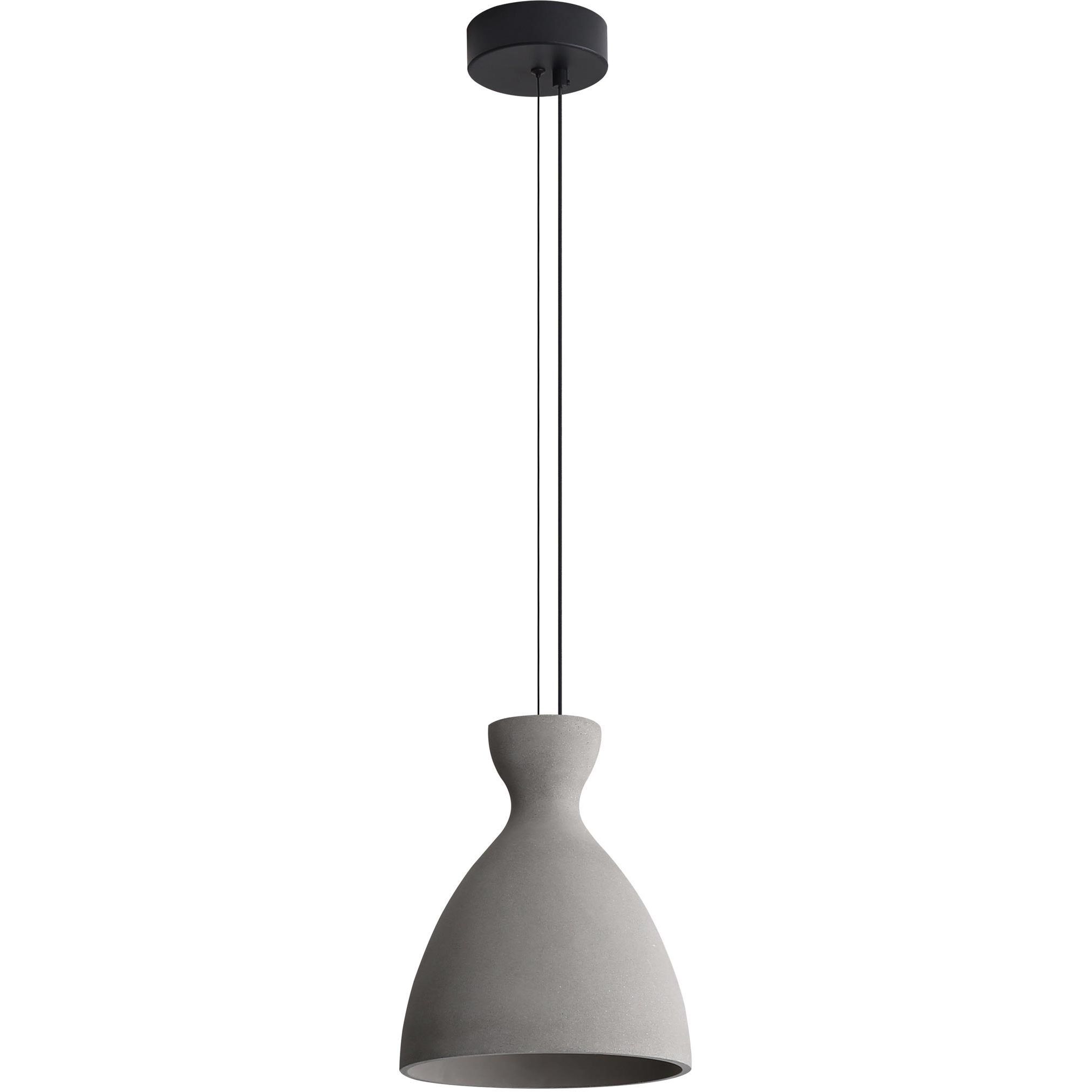 Aethera Pendant Ceiling Light in Grey Cement