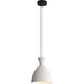Aethera LED 9.88 inch White Sandstone Cement Pendant Ceiling Light
