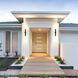 Obsidian LED 23.63 inch Sand Black Outdoor Wall