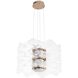 Vetrina LED 23.38 inch Light Gold Pendant Ceiling Light