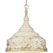 Keating Pendant Ceiling Light in Antique Ivory