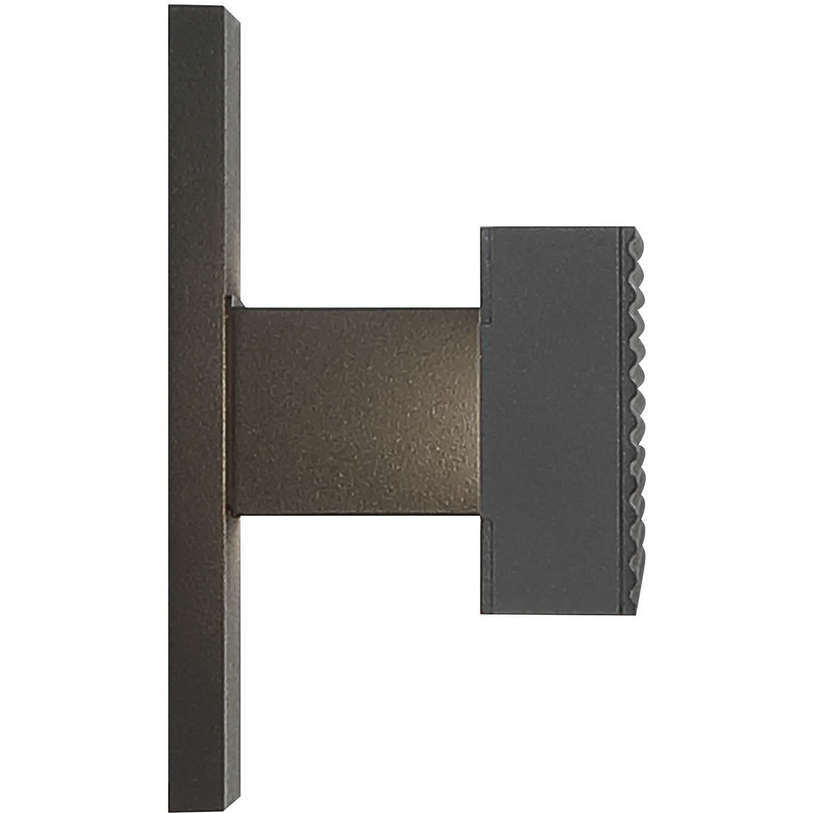 Enso LED 4.5 inch Textured Black Outdoor Wall