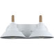 Journey 2 Light 17 inch Natural White Bath Vanity Light Wall Light